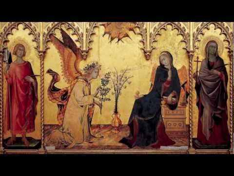 L'Annunciazione - Simone Martini (Uffizi)