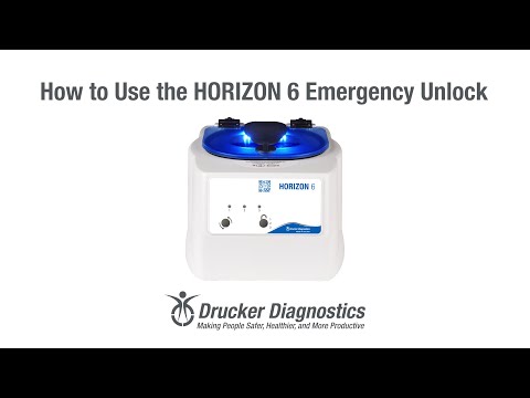 How to Use the HORIZON 6 Emergency Unlock