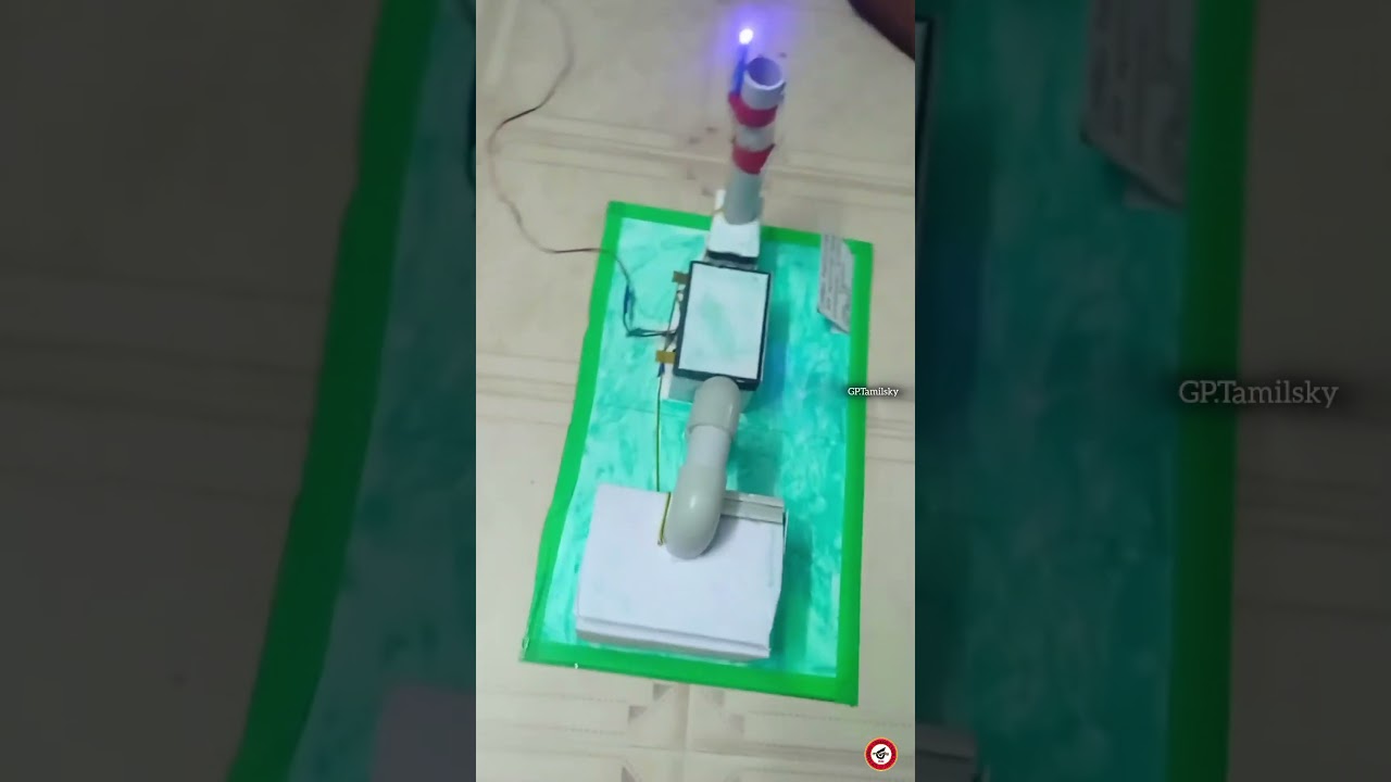 Carbon Purification for industries | Save environment / science Project #experiment #purification_🏭.