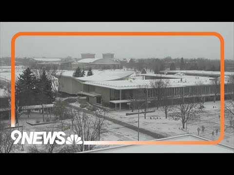 Timelapse: Snow squall hits Fort Collins Wednesday evening