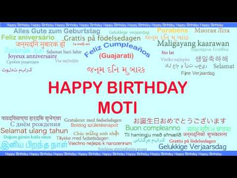 Moti   Languages Idiomas - Happy Birthday