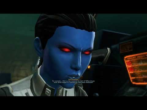 SWTOR Improvised interrogations are the Imperial Agent's speciality