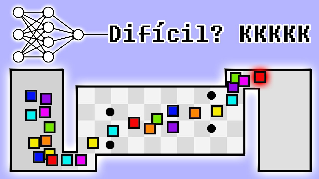 Artificial intelligence playing the World's Hardest Game!