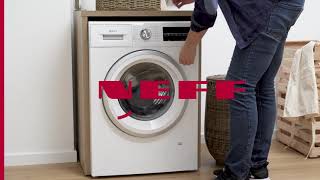 How to deactivate washing machine child lock? | NEFF UK