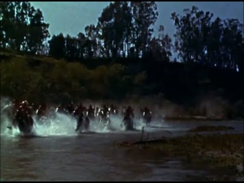 The Charge At Feather River (1953) - Original Theatrical "Textless" Trailer - (WB - 1953) - (TCM)