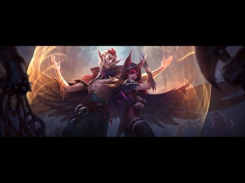 Xayah and Rakan, the Rebel & the Charmer Login Screen - League of Legends
