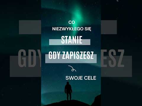 [POPKO Centrum Medytacji i Zdrowia] Co niezwykłego się stanie, gdy zapiszesz swoje cele? SPRAWDŹ OPIS