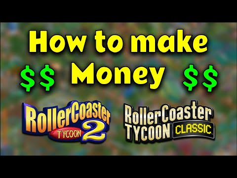 How to make Money in RollerCoaster Tycoon