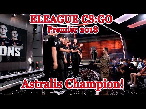 Astralis 🏆 ELEAGUE Premier 2018 champions! Grand Final vs Team Liquid 2:0 Winning moment #CyberWins