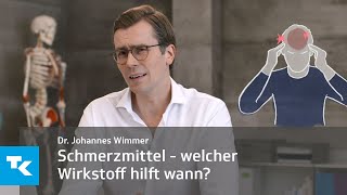 Schmerzmittel - welcher Wirkstoff hilft bei welchen Beschwerden | Dr. Johannes Wimmer