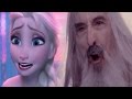 Elsa vs Trolling Saruman 