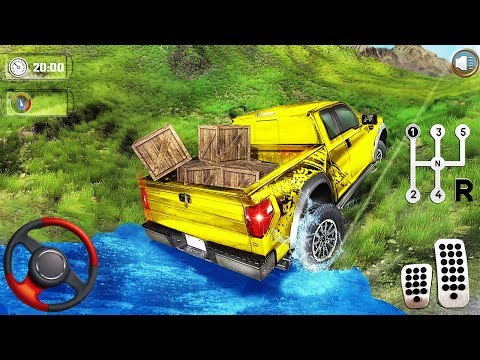 Offroad Trails Pickup Truck Driving - Mountain Climb Jeep - Android Gameplay