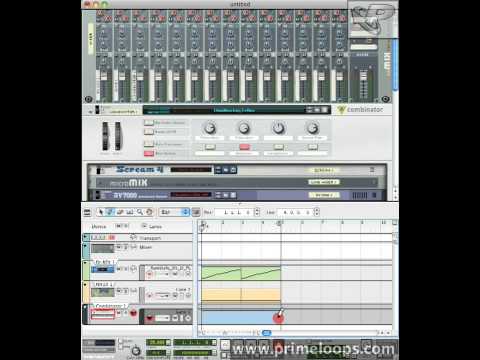 Reason Tutorial - How To Make Dirty South Hip Hop Beats