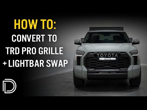 Convert Your Grille to TRD Pro Grille 2022+ Toyota Tundra | Diode Dynamics