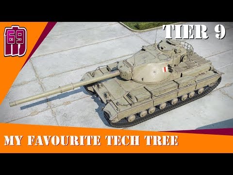 My FAVOURITE tech tree line -Tier 9 | wot blitz