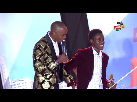 Alex Muhangi Comedy Store Feb 2019 - Davies Violinist