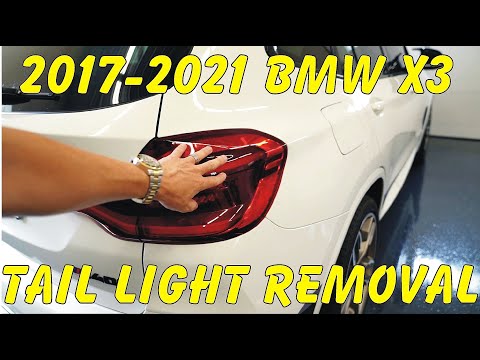 BMW X3 Tail Light Removal and Replace 2017 2021