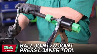 How To Use a Ball Joint and U-Joint Press