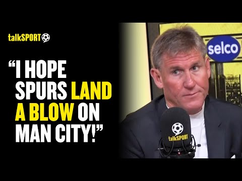 Simon Jordan ADMITS He'd LOVE Spurs To Take At Least One Point From Man City This Week ???? | talkSPORT