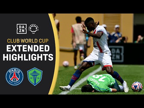 Seattle Sounders vs. PSG | FIFA Club World Cup Extended Highlights