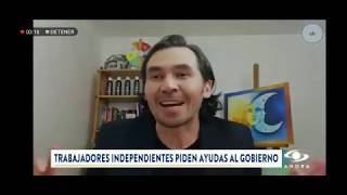 EL ACTOR JONAS RUIZ EN CARACOL NOTICIAS