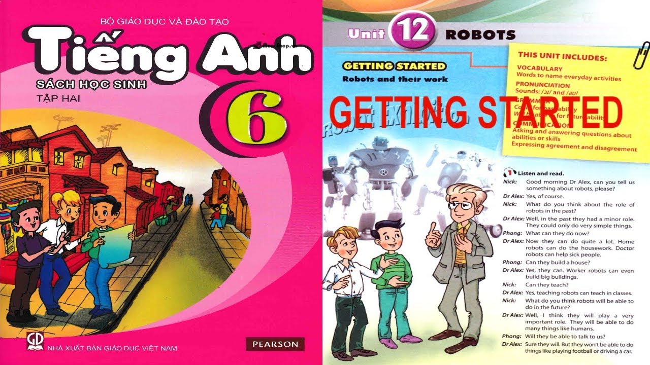 ENGLISH 6 - UNIT 12: ROBOTS - GETTING STARTED
