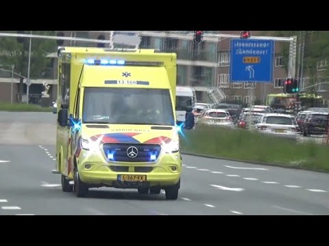 primeur nieuwe Specialty Care Ambulance 13160 Met spoed naar en van het Spaarne gasthuis in Haarlem