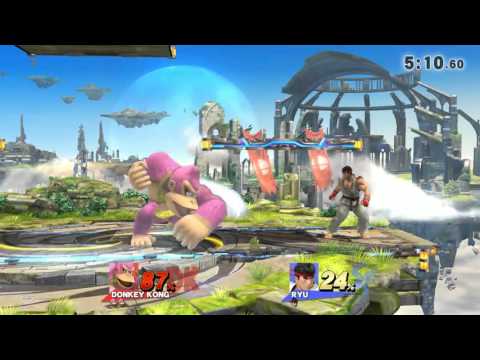 SSB4 ZomB(DK) vs Shaq(Ryu)