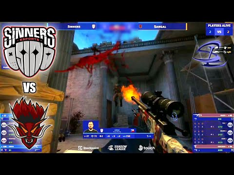 Sangal vs Sinners - Shadow League | CSGO HIGHLIGHTS