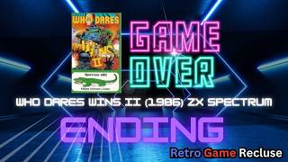 Who Dares Wins II (1986) Sinclair ZX Spectrum ending [Retro Gaming]