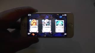 Hearthstone på iPhone 5S