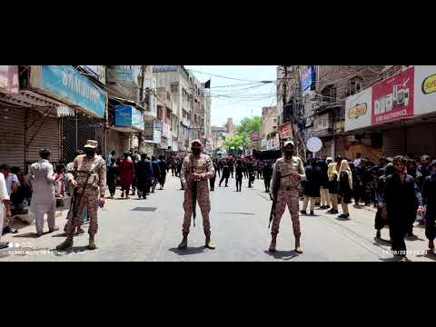 10th Muharram 1443 Markazi Jaloos Hyderabad Sindh Pakistan | No Sound