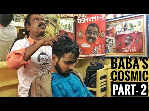 World's Greatest Head Massage (Face Massage) Part 2 - Baba The Cosmic Barber & Puremassage