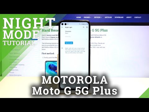 How to Enable Eye Comfort Mode on MOTOROLA Moto G 5G Plus – Turn On Night Light