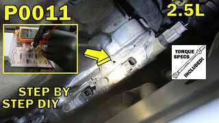 2013-2018 Nissan Altima 2.5L P0011 Diagnosis & Fix! [2.5L QR25DE]