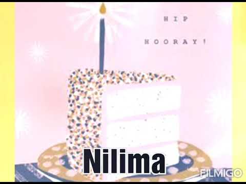 Happy birthday Dear Nilima