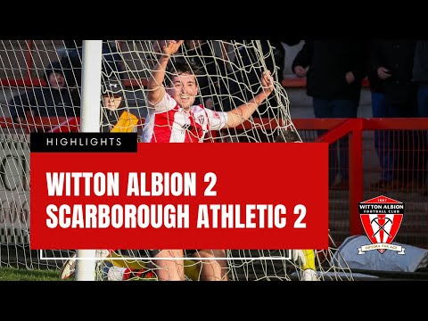 GOALS | Witton Albion 2-2 Scarborough Athletic (29 Jan 2022)
