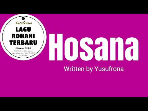 HOSANA | Lagu Natal Terbaru 2025 (Official Lyric Video)