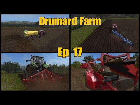 Let's Play Farming Simulator 17 PS4: Drumard Farm, Ep 17
