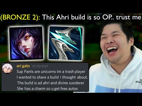Bronze 2 Player tells me FULL CRIT Ahri is actually CRACKED.. so I tried it