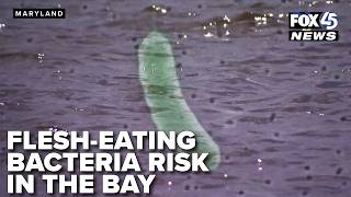 Officials warn of flesh-eating bacteria risk in Chesapeake Bay as water temperatures rise