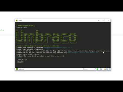 umbraco.io Log Streaming