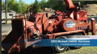 preview picture of video 'Morbark 2400xl Hurricane wood chipper by Newtown Power Equipment Connecticut'