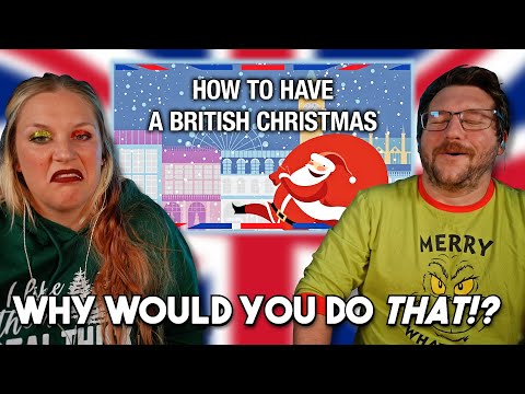 Americans React to How to Have a BRITISH Christmas | We’re Taking Notes!