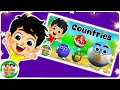 Flags Around The World Fun Facts Educational Learning For Kids Baby Learning Videos