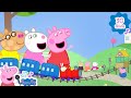 Giant Peppa Tiny Train Kids Songs Nursery Rhymes Peppa Pig Cartoon Peppa Pig Music