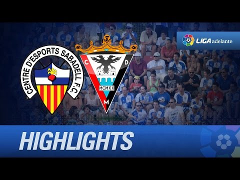 Resumen de CE Sabadell (3-2) CD Mirandés - HD