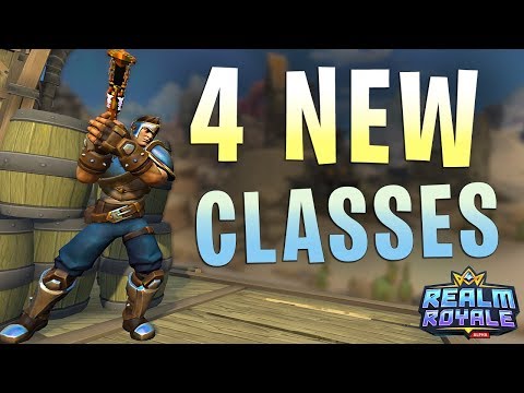 Paladins Realm Royale NEW CLASSES! (Paladins Battlegrounds)