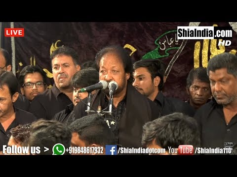 18th Safar Majlis of Anjuman-e-Hyderia From Ibadath Khana 1439-2017