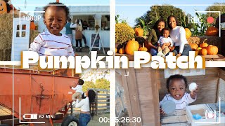 WE TOOK KASH TO A PUMPKIN PATCH